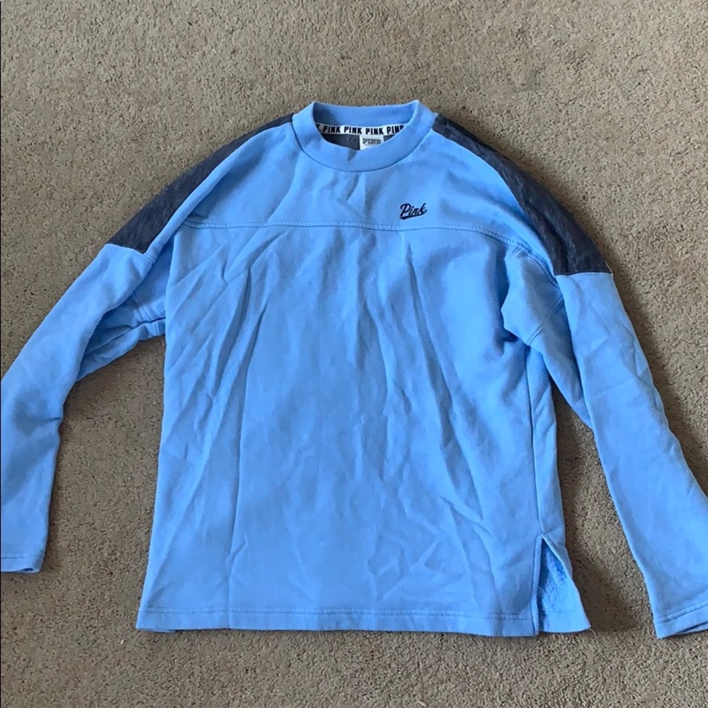 Light blue Victoria secret crew neck